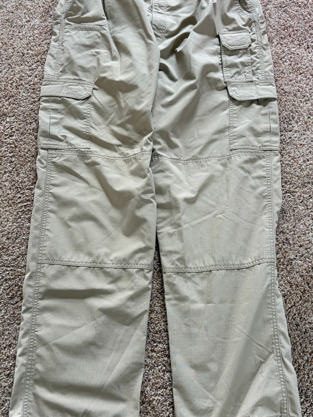 Men's Tactical Pants in Light Khaki - Durable Everyday Utility 42/34